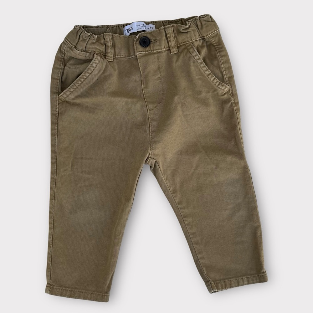 Zara Beige Baby Trousers